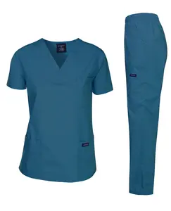 DAGACCI Caribbean Unisex Medical Uniform Set for Men - Top and Pants - Menswear