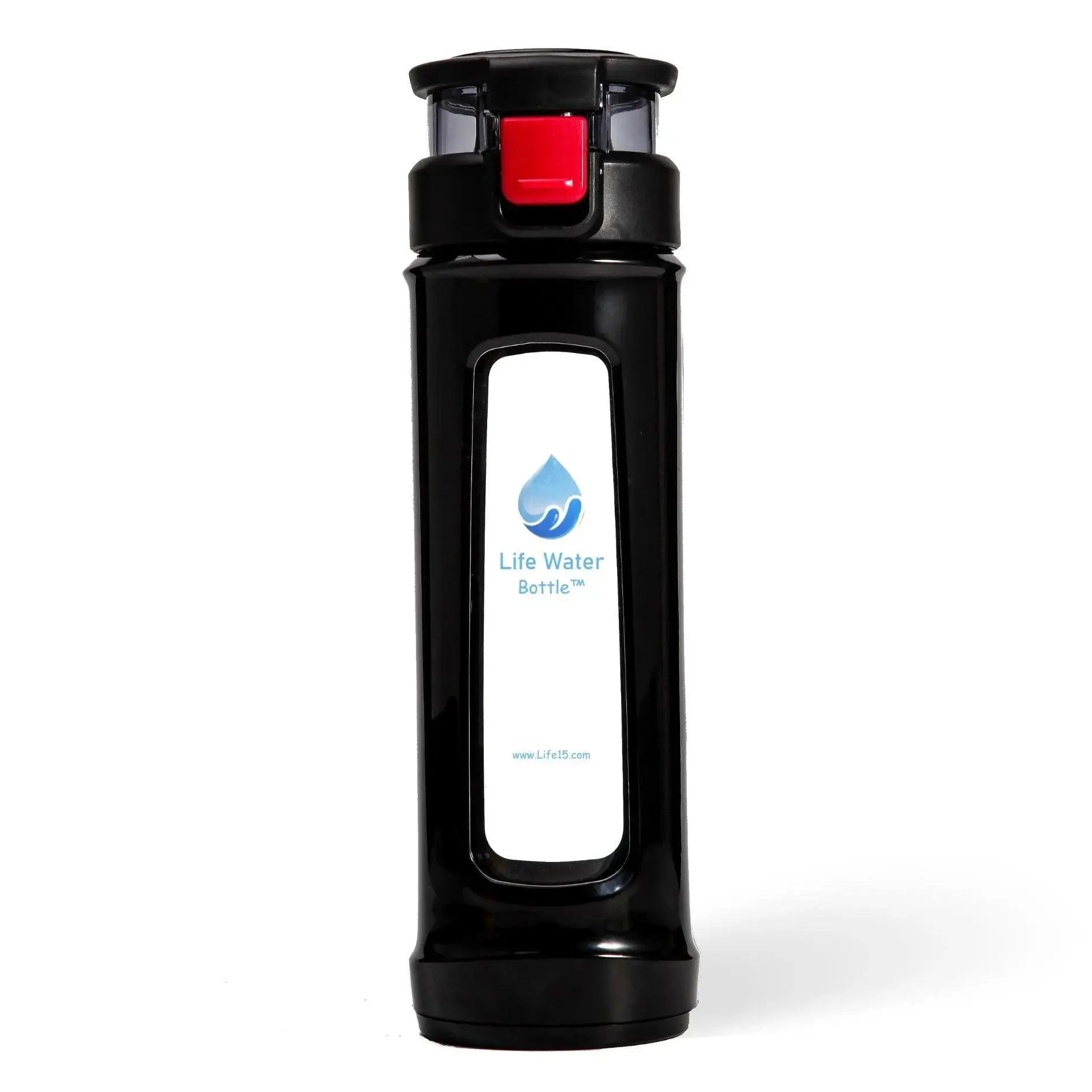 Borosilicate Glass Water Bottle - Compact 450ml size
