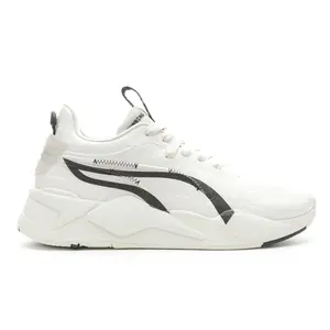 PUMA Mens Rs-X Whispers Lace Up Sneakers Shoes - Black, White