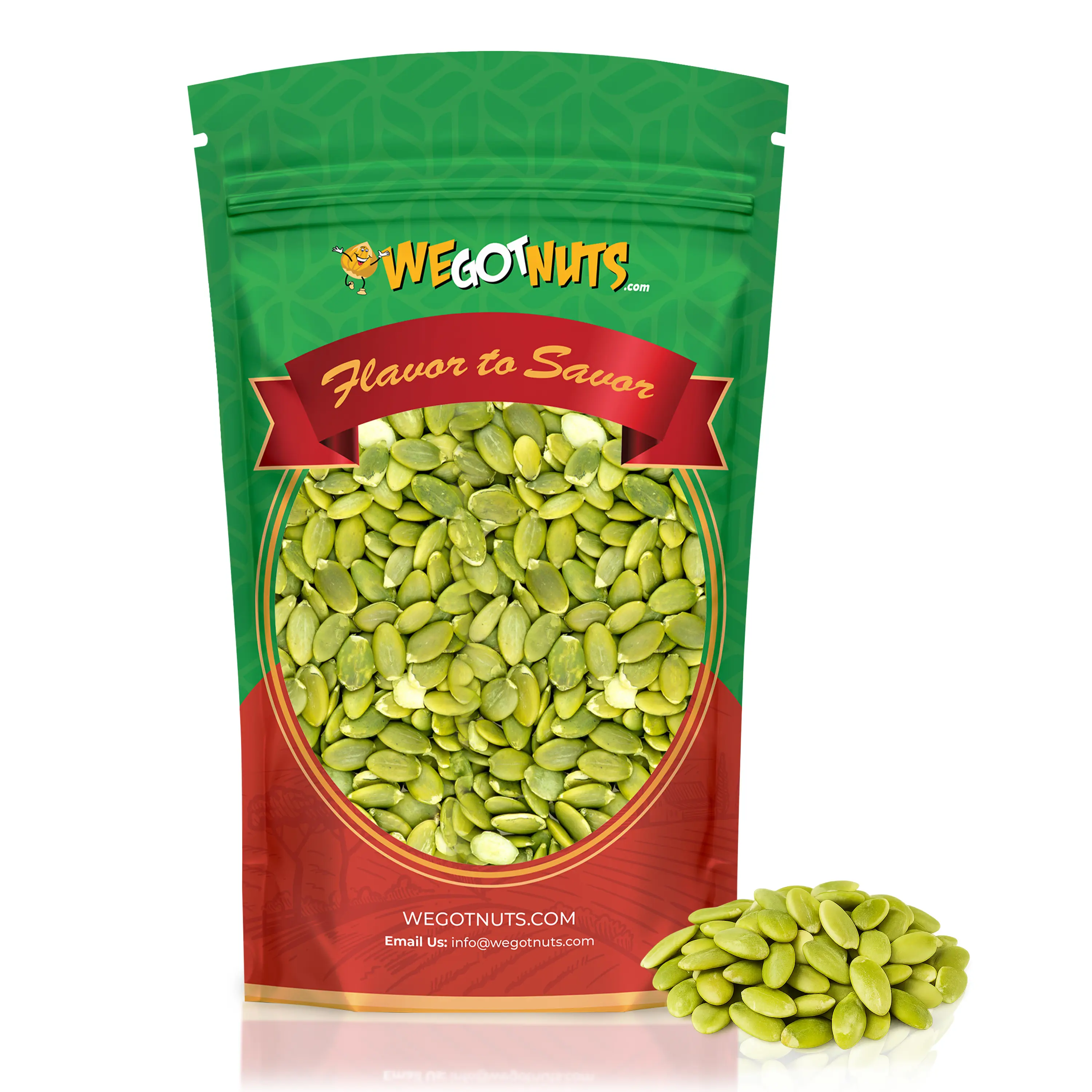 Roasted Salted Pepitas Shelled Pumpkin Seeds