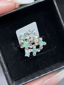 Lena(9242)gc.s925，white opal