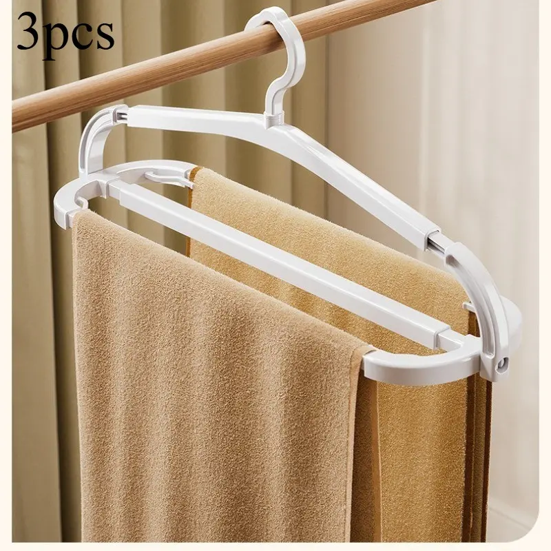 Multifunctional extended hanger, telescopic hanger, quilt drying sheet, quilt hanging hanger, non-slip household drying towel, bed sheet