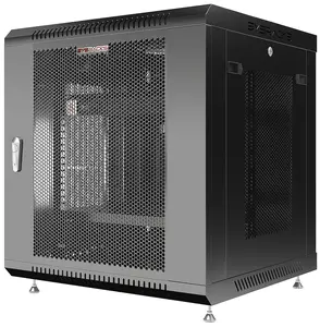 Sysracks 12U Wall Mount MESH Door Server Rack Cabinet Locking Computer Cabinet Network Enclosure for Electronics Security Audio Video AV Equipment Data Rack 24-Inch Depth Server Cabinet (12U) 12.600