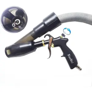 Interior Detailing Air Blow  &vacunm ,Cleaning  Quickly Blasts Dirt and Dust from Surface Works with Air Compressor(Upgrade Aluminium Rotate Tube) 2IN1