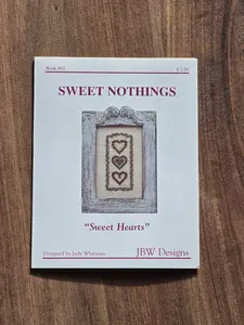 JBW Designs - Sweet Nothings - Book #63 - Cross Stitch Pattern