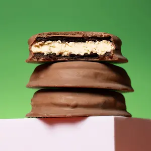 Hangryboy Chocolate Malted Milk Protein Cookie Sandwich