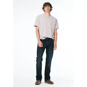 King Men's Slim Boot Jeans, Crinkled and Sanded - BM22720 