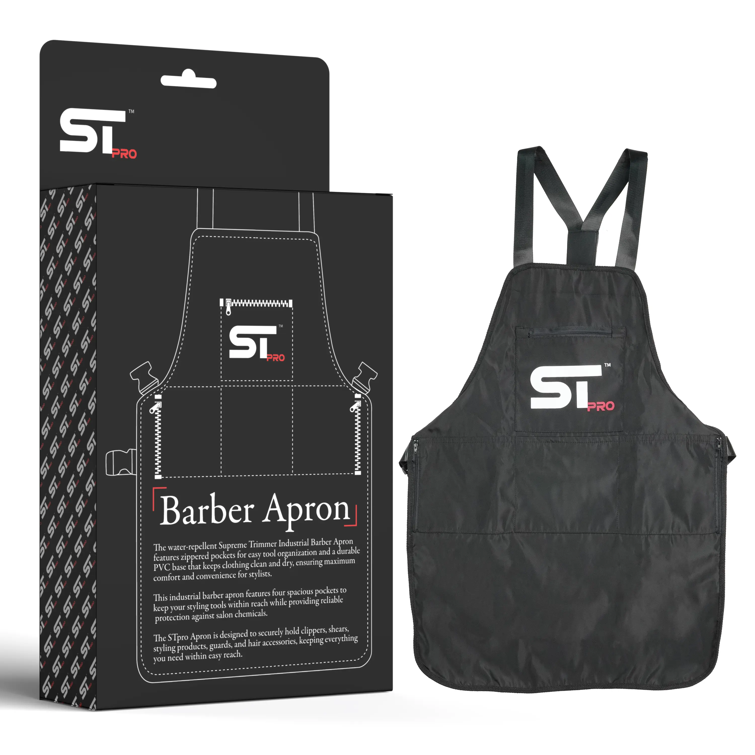 Supreme Trimmer Barber Apron – Water & Bleach Resistant Supreme Trimmer Barber Apron – Water & Bleach Resistant