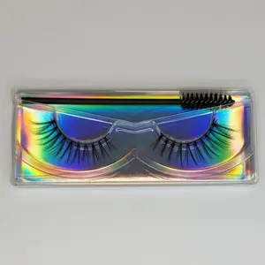 Labo Glam Paparazzi 25mm Spiky Faux Mink Lashes | Dramatic Volume Strip Lashes Reusable