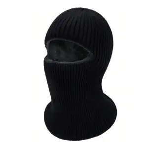Men's Thermal Ski Mask Winter Knitted Balaclava Windproof Full Face & Neck Protection Soft Imitation Cashmere Ideal for Outdoor Sports Cold Weather Sun Protection