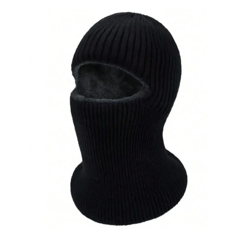 Men's Thermal Ski Mask Winter Knitted Balaclava Windproof Full Face & Neck Protection Soft Imitation Cashmere Ideal for Outdoor Sports Cold Weather Sun Protection