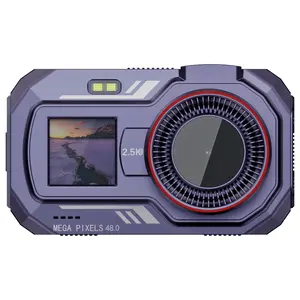 48MP 2.5K Dual-Screen Digital Camera with WiFi & Extended Battery Life #BlackFriday White Black Green Purple Digital Camera 48.0 Mega Pixels 12.8*9.3*7CM