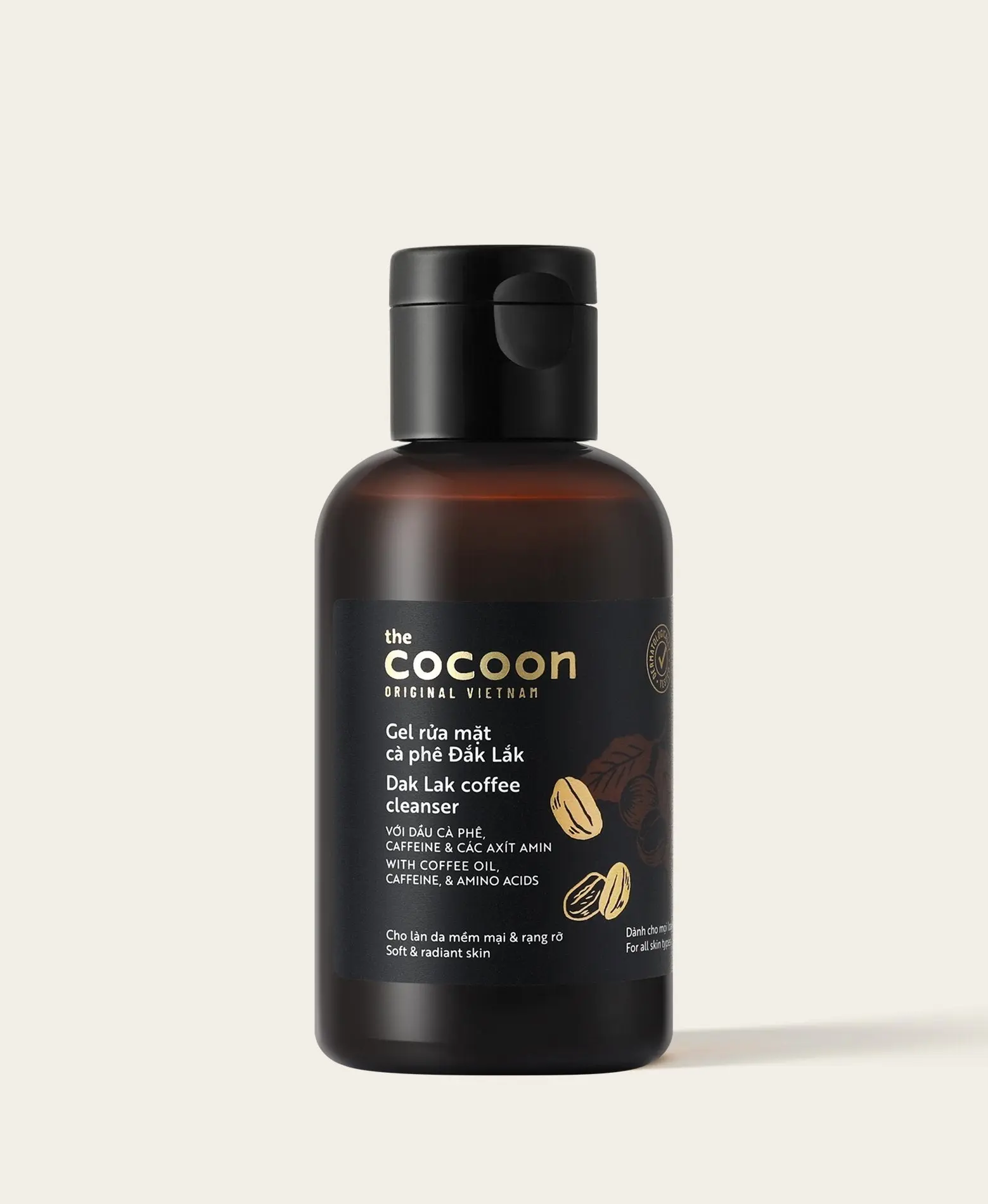 Dak Lak Coffee Cleanser - 100% Vegan Cosmetics
