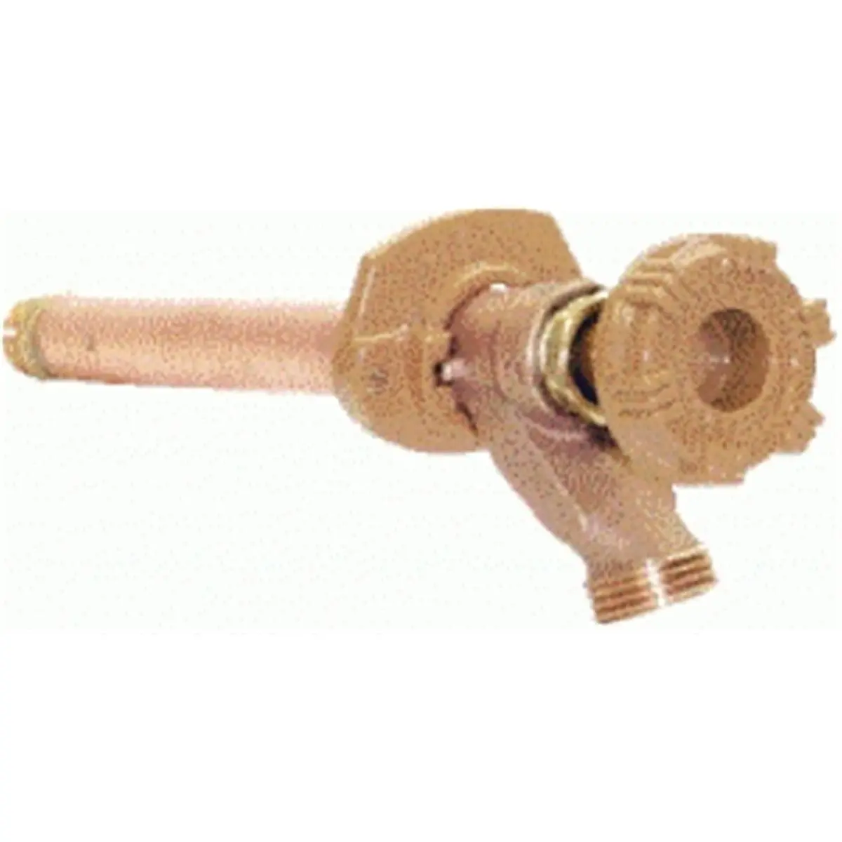 Woodford Oval Neutral Freezless Sillcock Faucet - 14 in., Copper Construction, 1/2" Copper Inside x 1/2" MSPs, Easy-to-Grip Handle, Full-Flow Design