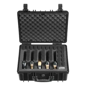 VEVOR Hard Pistol Case, Heavy Duty Hard Gun Case with XPE Foam Lining, Waterproof Pistol Storage Box with Customizable Interior & Handle for Gun, Lenses, Camera, Gear, TSA Compliant, 18.7x12.5x7.5 inSummervibes