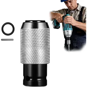 Hammer Drill Adapter, Electric Hammer Drill Converter Adapter, Hammer Adapter with Impact Drill Bits, Heavy-Duty Electric Wrench to Drill Converter for Concrete, Brick, Stone, Wood