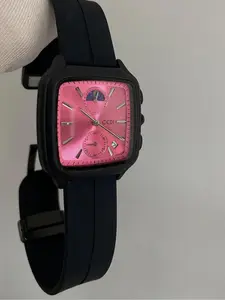 Women's Elegant Square Quartz Watch, Band, Mineral Glass Dial, Waterproof, Perfect Gift for Special Occasions, Fashionable Waterproof Watch, Fashionable Analog Watch