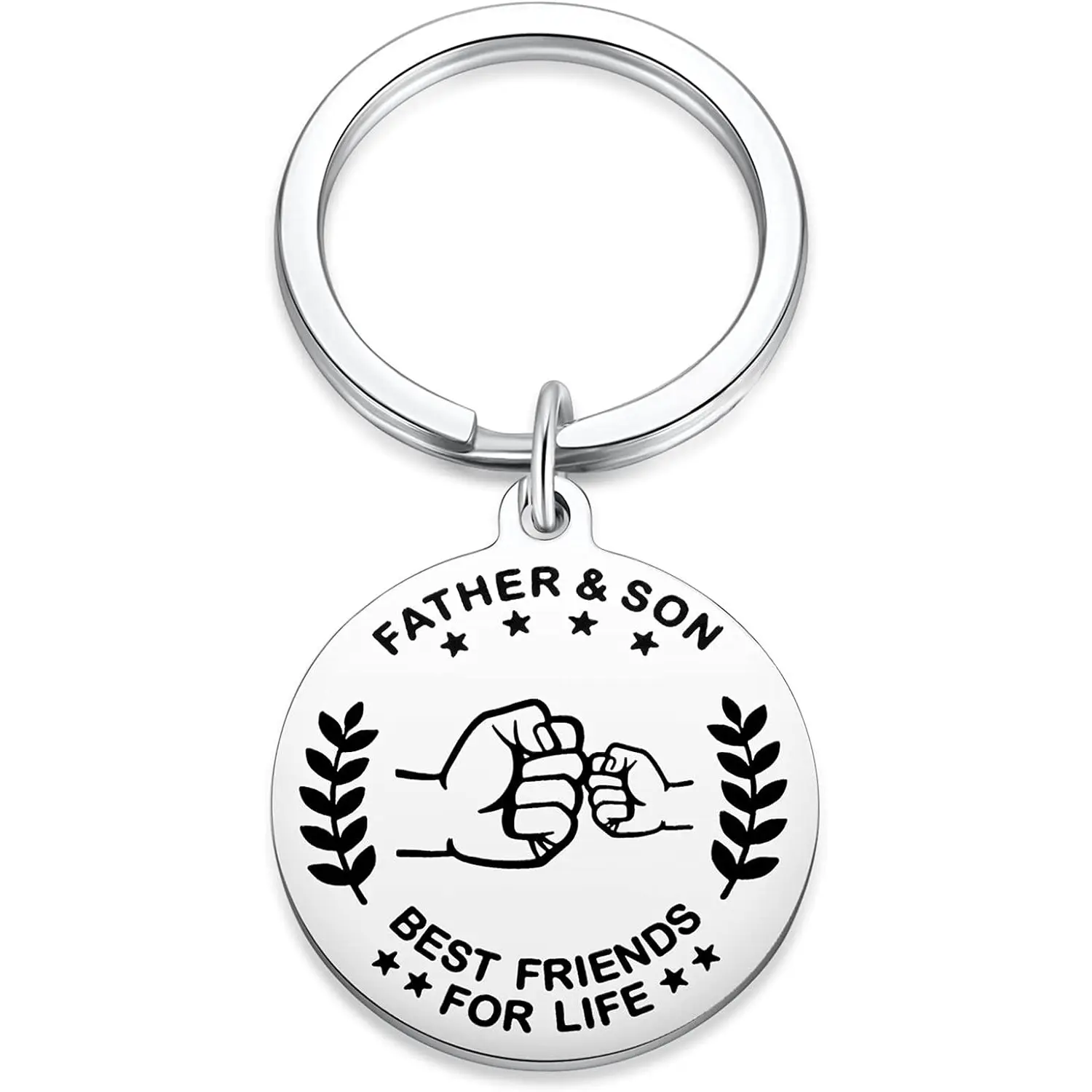Uncle and Niece Matching Keychain Gifts for Uncle from Niece Birthday Jewelry