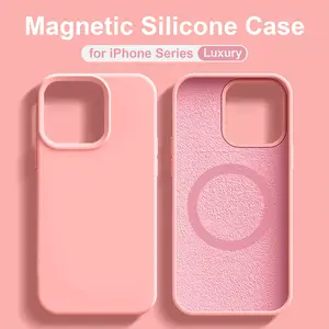 Strong Magnetic Protective Phone Case For Apple iPhone 17 16 Pro Max 17Air 16Pro 15 Pro Max 15Pro 14 Pro Max 14Pro 13 Pro Max 13Pro Shockproof Phone Protection Back Cover