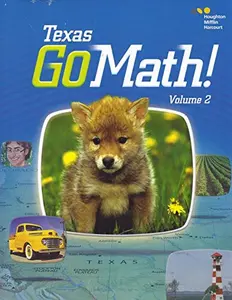 USED Book - Go Math! Texas Grade K (2) (Houghton Mifflin Harcourt Go Math!) by Houghton Mifflin Harcourt (Paperback) - english