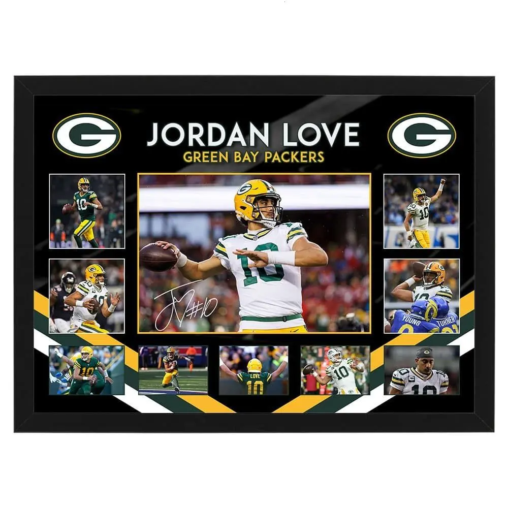 Jordan Love Green Bay Packers Large Poster( Unframed - Print Only )