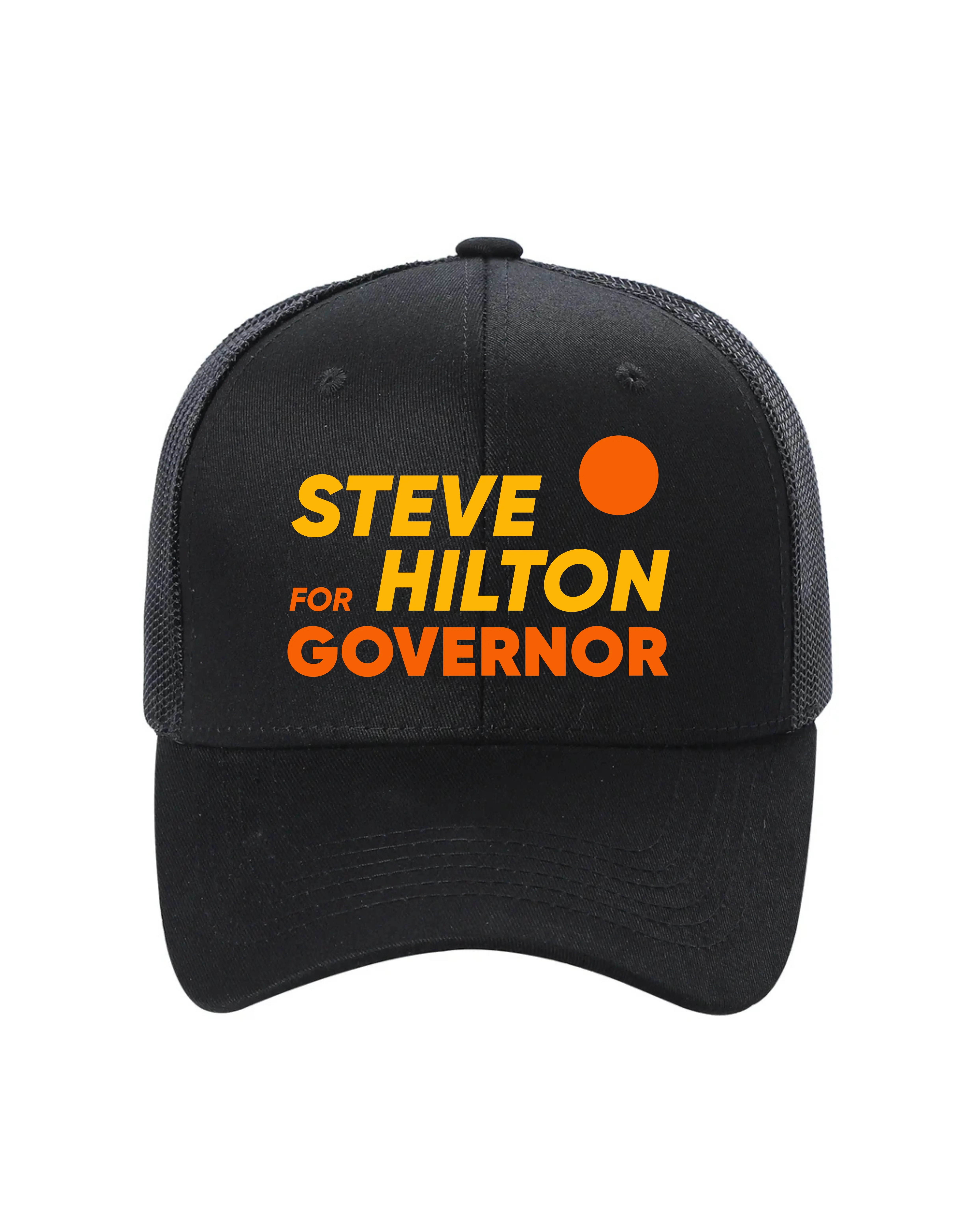 Steve Hilton for Governor Trucker Hat • California Political Snapback • Adjustable Mesh Back Campaign Hat • Patriotic Election Cap • Conservative Apparel