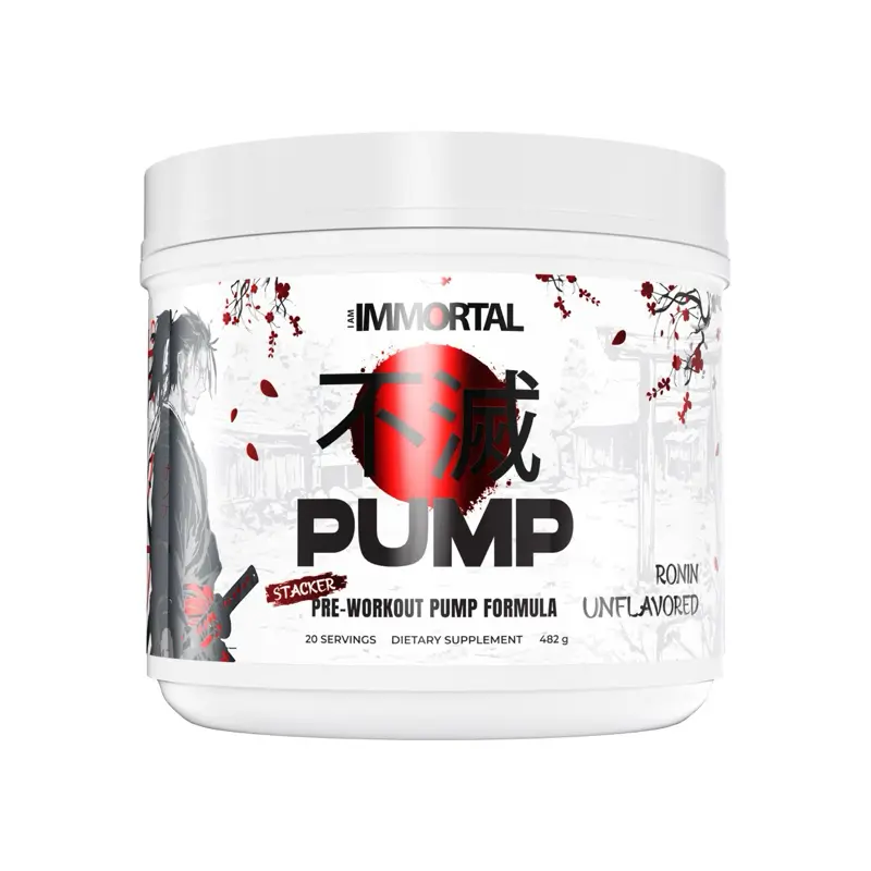 I Am Immortal Pump Stacker, Non Stim Preworkout Formula I Am Immortal Pump Stacker, Non Stim Preworkout Formula