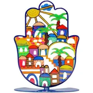 Metal Hamsa of Jerusalem Old City | Yair Emanuel