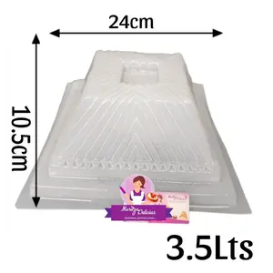 Pyramid Center Jello Mold / Pirámide Centro Molde Gelatina