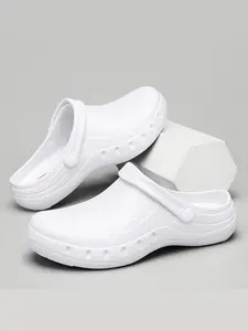 Professional Anti-Slip Hole Shoes, Chef Shoes, Doctor Nurse Work Shoes, Lightweight Breathable Non-Slip Safety Protection