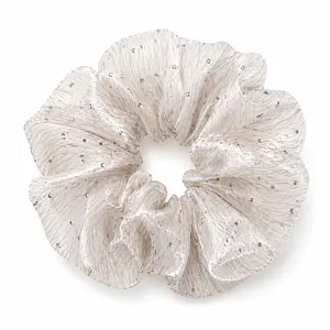 Bubble Air Sparkle Scrunchie - Girly Hair Tie for Cute Outfits