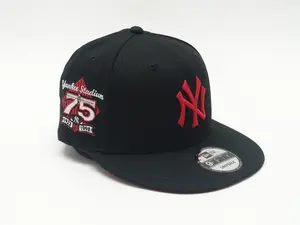 Moonie - New Era MLB Snapback Baseball Cap – LA Dodgers NY Yankees Braves Pirates Adjustable Flat Brim Hat, Embroidered Team Logo Streetwear Fashion Cap for Men Women, Classic Hip Hop Sports Hat