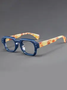 New Unisex Fashion Square Sunglasses, Classic Retro Japanese Korean Style, Casual Sunglasses, Thick Frame Glasses for Daily Use and Photography