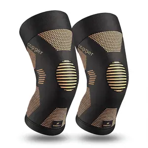 【Summerwins】NEENCA unisex copper knee brace, knee compression sleeve, relieves knee pain, can be used as a knee brace, volleyball equipment, and provides knee support for running, exercising, fitness, weightlifting and other sports,sports knee brace