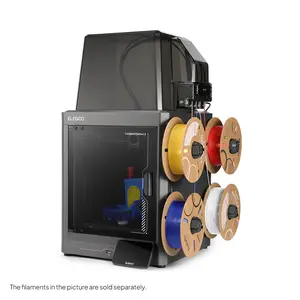 ELEGOO Centauri Carbon 2 Combo 3D FDM Printer - Fully Auto Leveling, 500mm/s Fast Printing, CoreXY Structure, 256x256mm Large Build Area, Multicolor Capable, Beginner-Friendly for Family Use