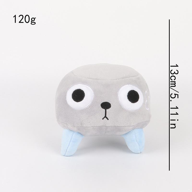 Dandy's World Pebble Plush Toy Movie Stuffed Animals Cute Anime Doll Toys for Kids Birthday Gift Cartoon Scrap Pillow Horror Game Plushie Dolls Xmas Gifts