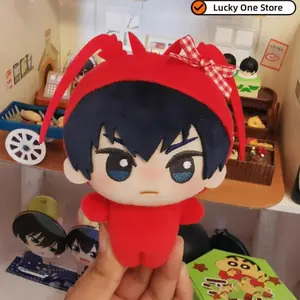 Blue Lock Isagi Yoichi Cosplay Doll Plush Doll10cm Animal Plush Prop Stuffed Cute Doll Key Chain Room Decoration Unisex Gift
