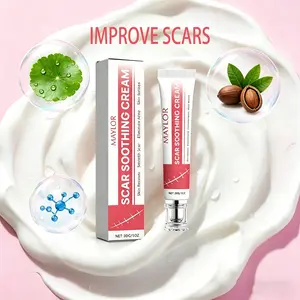 Professional and Powerful Scar Removal Gel - Suitable for Scar Removal Treatment of Postoperative Scars, Caesarean Section Scars, Keloids, Burns, Acne, Etc.-A