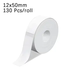 Phomemo D30 Thermal Label Paper Roll, Compatible with Phomemo D30 Printer, Ideal for Home Office School Use, Office Supplies