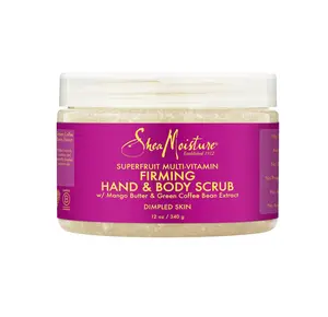 SheaMoisture Hand & Body Exfoliator SuperFruit Complex Exfoliating Scrub for Dry Skin with Shea Butter 12 oz