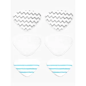 6 Pack Mix & Match Mop Pads Bundle For 8-IN-1 Steam Mop Microfiber