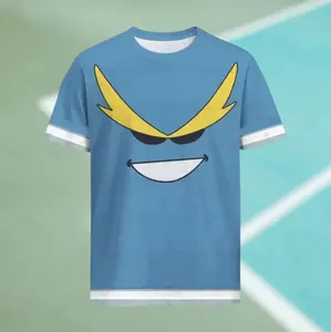 Summer Men's Women's My Hero T-shirt My Hero Academia Nonno 5th Edition Jersey T-shirt Tops All Might Anime Fan Gift