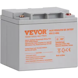 VEVOR Deep Cycle Battery, 12V 100 AH, AGM Marine Rechargeable Battery, High Self-Discharge Rate 800A Current, for RV Solar Marine Off-Grid Applications UPS Backup Power SystemVEVOR Super Brand Day