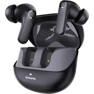 Bluetooth 5.4 Wireless Earbuds with Active Noise Cancelling, 100H Battery Life, 4-Mic ENC, IPX5 Waterproof In-Ear Headphones for Android iOS