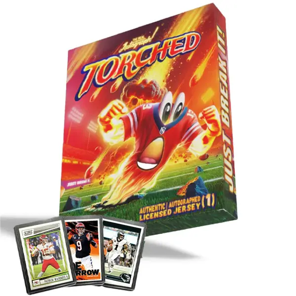 Pick Your Pair Signed Football Torched The Real Autograph