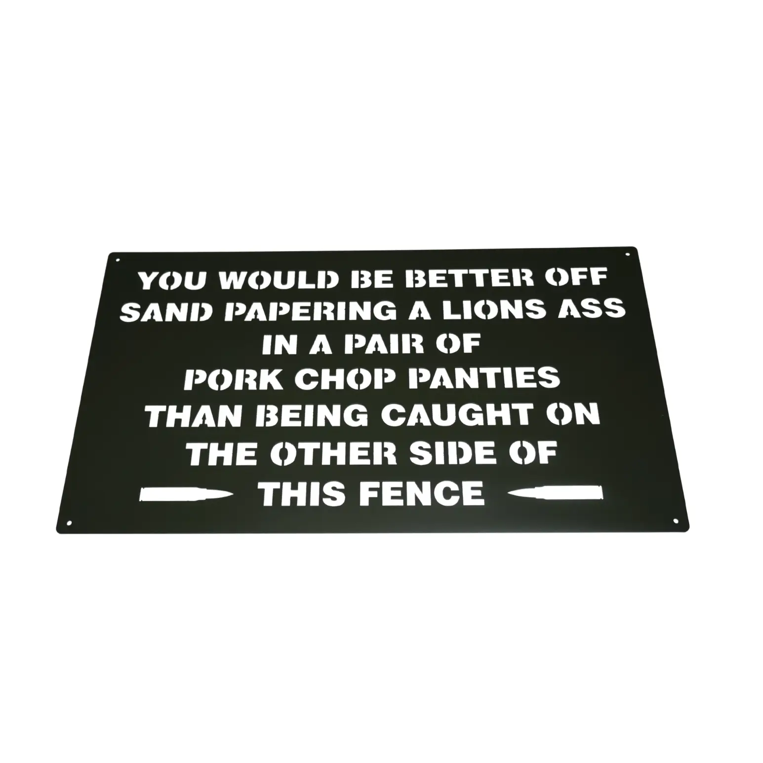 Better Off Sandpapering Lion