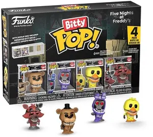 Funko Bitty POP!: Five Nights at Freddy's - Withered 4-Pack  [COLLECTIBLES] Vinyl figurine/statue, 4 Pack, Collectible