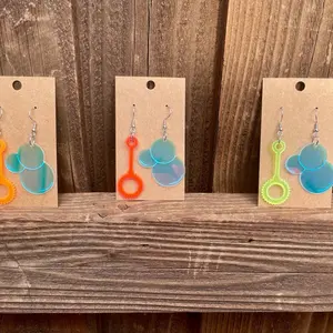 All things bubbles earrings