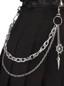 Punk Style Pants Chain, Fashionable Pendants Pants Chain for Jeans Trousers, Trendy All-match & Exquisite Pants Chain for Birthday Gift, Chains for Pants