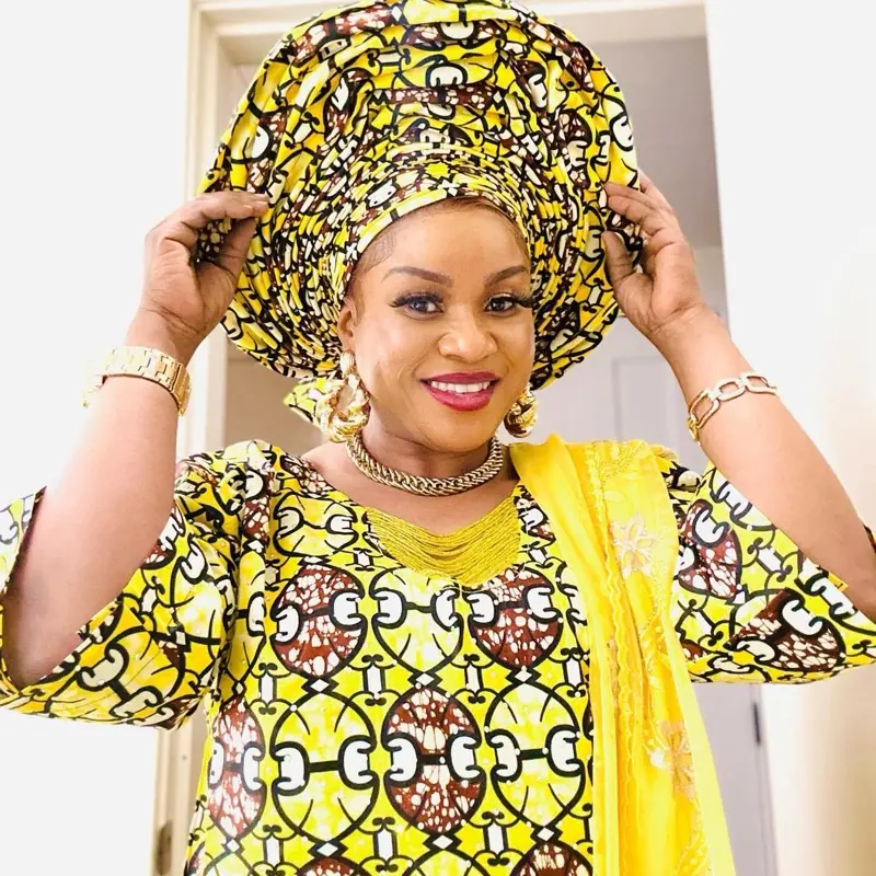 African Print 2 Piece Iro and Buba Set, Cotton African Clothes For Women 2 or 3 Pieces Set,  Long Maxi Party Dresses  Womenswear Comfort Comfortable Fit Outfit Casual Chic Elegance Style Elegant Skirt Suits Matching Top Fashion